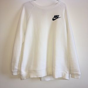 White Nike Crewneck